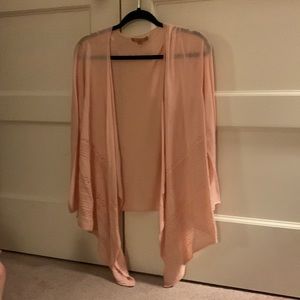 Peach light sweater/shrug